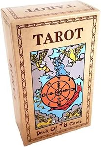 Complete Rider Waite Tarot Card Deck with Clear Meanings, Guide Book & Divination Tools - Beginner-Friendly Boxed Set for Fortune Telling and Cartas al Universo.