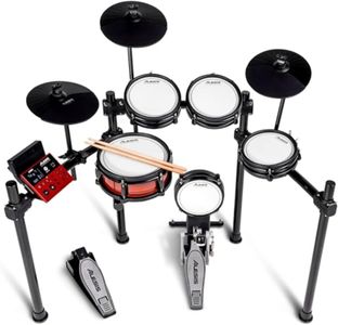 Alesis Nitro Pro Electronic Drum Kit – Mesh Pads, 8-Piece Set