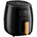 Russell Hobbs XL Family Rapid Digital Air Fryer 5L [7 Cooking Functions|Carry Handle] Energy Saving, Dishwasher Safe parts, Removable basket, Timer, Max Temp 200°C, No oil, Grill, Bake, 26510