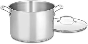 Cuisinart 76610-26G Chef's Classic 10-Quart Stockpot with Glass Cover