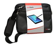 Navitech Black Sleek Premium Water Resistant Shock Absorbent Carry Bag Case For The Dieniu 10.1 Inch 3G Phablet