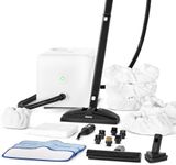 Dupray NEAT Steam Cleaner with 22-Piece Kit – Chemical-Free, Powerful Steam Cleaning for Floors, Upholstery, Tiles, and More, *Kills 99.9% of Bacteria & Viruses (Includes 5 Large Bonnets)