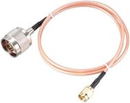 uxcell Coax Extension Cable 50 Ohm 4 ft SMA Male to N Male RG316 Jumper Cable