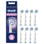 Oral-B Sensitive Clean Replacement Brush Heads x 8 Original Refill for Electric Toothbrush