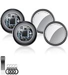 2025 New [Apple MFi Certified] (iOS Only) Air Tracker Tags-4 Pack, Bluetooth Tracker for Apple Find My, Replaceable Battery, Key Finder and Item Locator Smart Tag for Keys, Bags, Luggage, Wallet, etc
