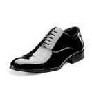 Stacy Adams Men's Gala Oxfords, Black Patent, 9 W US