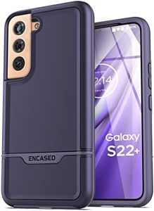 Encased Rebel Series for Samsung Galaxy S22 Plus Case, Shockproof Protective Phone Case - Purple