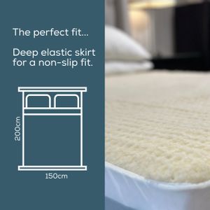 Beurer King Size Heated Mattress Cover – Electric Bed Warmer