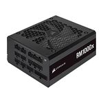 CORSAIR RM1000x Fully Modular ATX Power Supply - 80 PLUS Gold - Low-Noise Fan - Zero RPM - Black