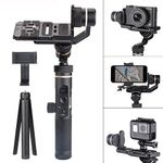 FY FEIYUTECH Feiyu G6 Plus 3-Axis Splash-proof Stabilizer Gimbal 800g Payload 12 Hours Running Time for Mirrorless Camera/Digital Cameras/Action Camera/Smartphones w/EACHSHOT Phone Clip