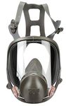 3M Full Facepiece Reusable Respirator 6800, Paint Vapors, Dust, Mold, Chemicals, Medium Grey