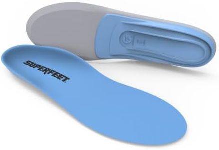 Superfeet All-Purpose Support Medium Arch Insoles - Trim-to-Fit Shoe Inserts - UK 8.5-10