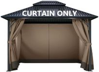 COWVIE Gazebo Curtain Replacement U