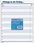 TOPS Daily Agenda Things to Do Today Pad, 8.5 x 11 Inches, 100-Sheet Pad (2170)