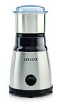 Lee Star 400-Watt Mixer Grinder For Wet & Dry Grinding With Stainless Steel Grinder Jar with Lid High Speed Kitchen Mill For Spice Herb Cereal Beans Vegetables Fruits Nuts Spices, LE-804 (Black)