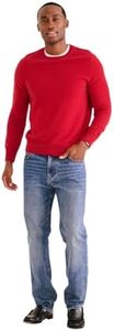 NAADAM Men's The Original Cashmere Crewneck Sweater, Red, X-Large
