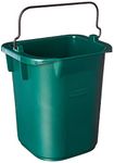 Rubbermaid 1857377 5 Qt Heavy Duty Pail, Green