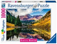 Ravensburger Highlights Aspen, Colorado 1000 Piece Jigsaw Puzzles for Adults and Kids Age 12 Years Up