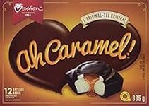 Vachon Ah Caramel! The Original Cakes with Caramel, Creamy Filling and Chocolatey Coating, Delicious Dessert and Snack, Contains 12 Twin-Wrapped Cakes, 336 Grams, Packaging may vary