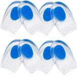 Gel Silicone Heel Pads/Cups,4 Pairs