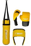 SKMT Kids Boxing kit, Kids Boxing kit Set, Kids Boxing Set, Boxing Set for Kids, Boxing Kit (2-8 Years) (Yellow)