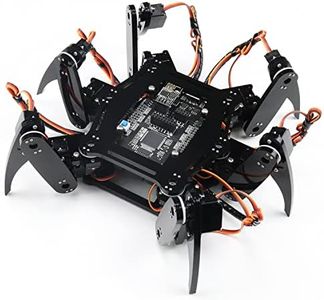 Freenove Hexapod Robot Kit (Compatible with Arduino IDE), App Remote Control, Walking Crawling Twisting Servo STEM Project