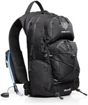 Sherpa Hiking Hydration Backpack – 22L Hiking Backpack with Water Bladder, Phone Compartment, Waterproof Zippers & Trekking Pole Holders