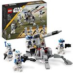 LEGO Star Wars 501st Clone Troopers™ Battle Pack 75345 Building Toy Set; Idea for Kids Aged 6 and Over (119 Pieces)