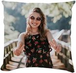 PrintMe Complete Pillow Customized with your photos, Best for gift (16 x 16 inch)