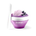 Zoku ZK120-PU Ice Cream Maker-Purple, Plastic,