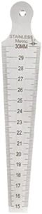 SAMENX Bore gauge/Taper Gage 15-30mm Stainless Steel Taper Welding Gauge Inch & Metric Feeler Gap Hole Measure Tool