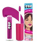 SUGAR POP Matte Lipcolour - 13 Magenta (Dark Pink) – 1.6 ml - Lasts Up to 8 hours l Pink Lipstick for Women l Non-Drying, Smudge Proof, Long Lasting