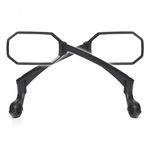 Bike Handlebar Mirrors for Mountain Bikes 1PAIR, High–Definition Convex Glass Lens for Scooters,Lectric Bicycle Handlebars, Scratch Resistant, Safe Rearview for Left and Right Side BT-023