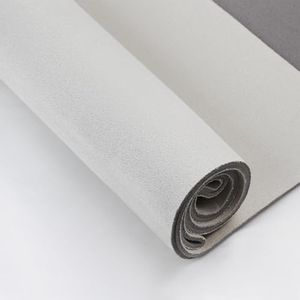 Tuhoomall Suede Headliner with Foam Backing - Black Suede Headliner Material for Car/Truck/SUV/RV Roof, Home Repair/DIY Headliner Material Automotive Headliner (Beige, 96"×60“)