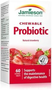 Jamieson Chewable Probiotic 2 Billion Active Cells - Natural Strawberry Flavour