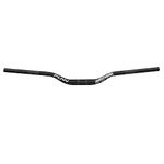 Funn Upturn High-Rise Mountain Bike Handlebar with Bar Clamp 31.8mm and Width 785mm, Durable and Lightweight Alloy Riser Handlebar for MTB and BMX Bike, Rise 40mm MTB Handlebar (Black)