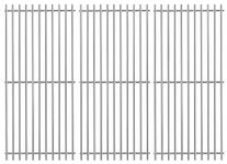 16 7/8" Grill Grates for Charbroil 463420509, 463420508, 463436214, 463436215, 463440109,463441312,463441514, Backyard BY14-101-001-02, Master Chef 85-3100-2, Thermos 461442114, Solid Stainless Steel