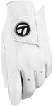 TaylorMade Men's TP Golf Glove, White, Medium