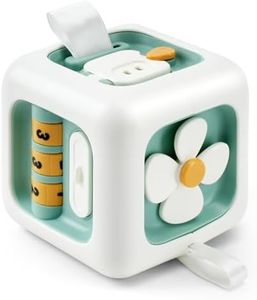 VoMii Jouets pour bébés, Jouets d'activité pour bébés, Jouets Montessori pour bébés de 1 an, Jouets sensoriels pour Bambins, Jouets de Voyage pour bébés, Jouets éducatifs pour 12-24 Mois