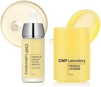 CNP Lip & Serum Set - Honey Lip Butter & Centella Serum Bundle | Propolis-Infused, Intense Hydration & Calming for Sensitive Skin | Korean Skincare