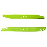 EGO POWER+ 56V AB2101D 21-Inch Mulching Blade Set EGO POWER+ 56V Mowers LM2133/LM2130/LM2135SP/LM2130SP/LM2156SP/LM2150SP, Green