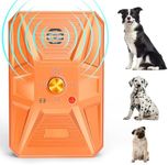 tuncate Dog Barking Device, 3 Modes Ultrasonic Anti Bark Device, Suitable For All Types Of Dogs, 60 Feet Stops Neighbor Dog Barking, 100% Safe Dog Bark Stopper, Stops Dog Unwanted Behaviors, Orange