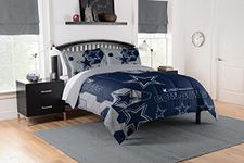 Northwest NFL Dallas Cowboys Comforter and Sham Set, Full/Queen (86" x 86"), Hexagon