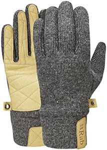 RAB Ridge Gloves, Windproof, Water Repellent, Durable (L, Beluga)