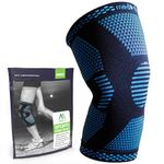 med-fit Sports Knee Support for Women/Men - Popular Knee Brace for Sports & Sports Injuries. Support for Knee Pain, Joint Pain, ACL, Working out, Gym & Recovery (1, M)