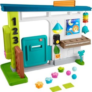 Fisher-Price Baby & Toddler Learning Toy Laugh & Learn Ultimate Playhouse with Smart Stages & 9 Accessories for Ages 6+ Months