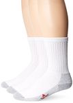 Wigwam Mills #S-1221-44H-MD 3PK Medium White Crew Sock