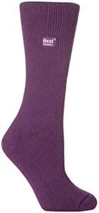 Ladies Original Thermal Heat Holder Socks, Purple, 4-8 uk, 37-42 eur