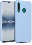 kwmobile Case Compatible with Huawei P30 Lite Case - TPU Silicone Phone Cover with Soft Finish - Light Blue Matte