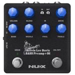 NUX Melvin Lee Davis NBP-5 Dual Switch Bass Pedal Bass Preamp,DI box,Impulse Response (IR) Loader,Audio Interface in one